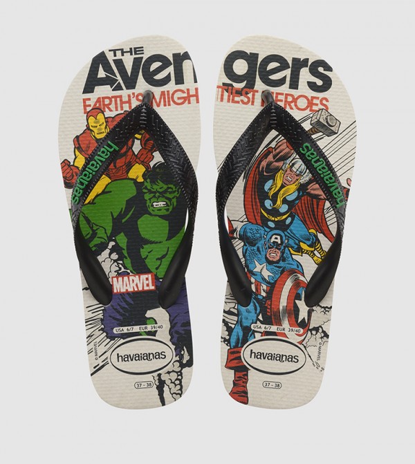Top Marvel Classics Mini Me Flip Flops