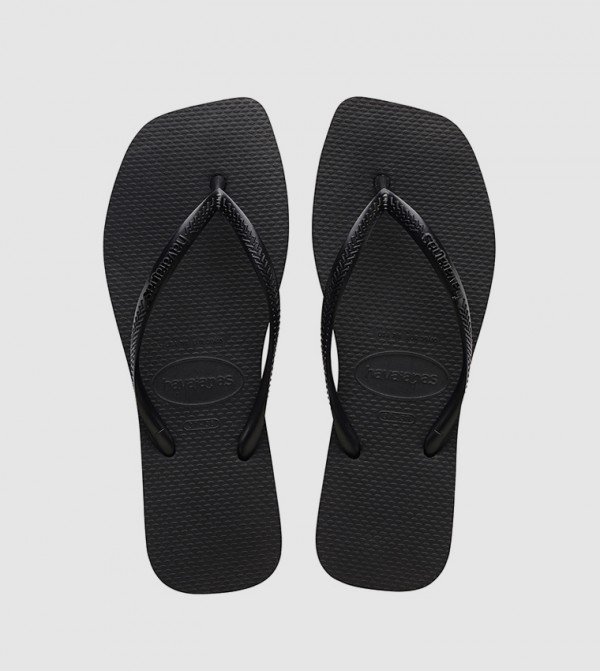 Slim Square Toe Flip-Flops