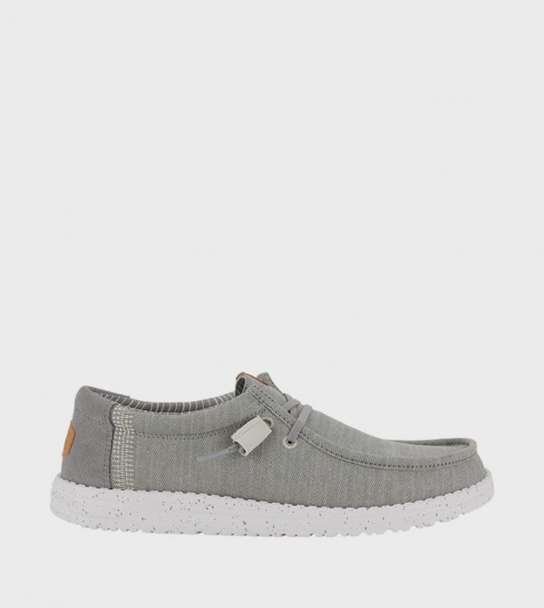 Wally Elevated Logo Badge Slip-On Shoes