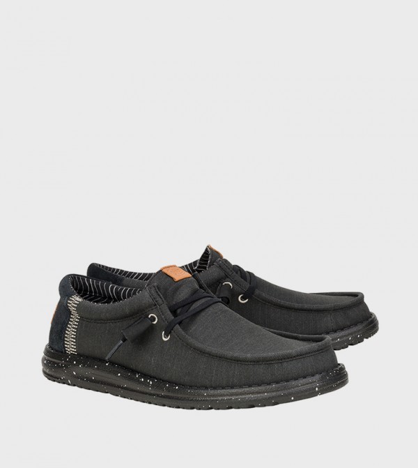 Wally Elevated Logo Badge Slip-On Shoes