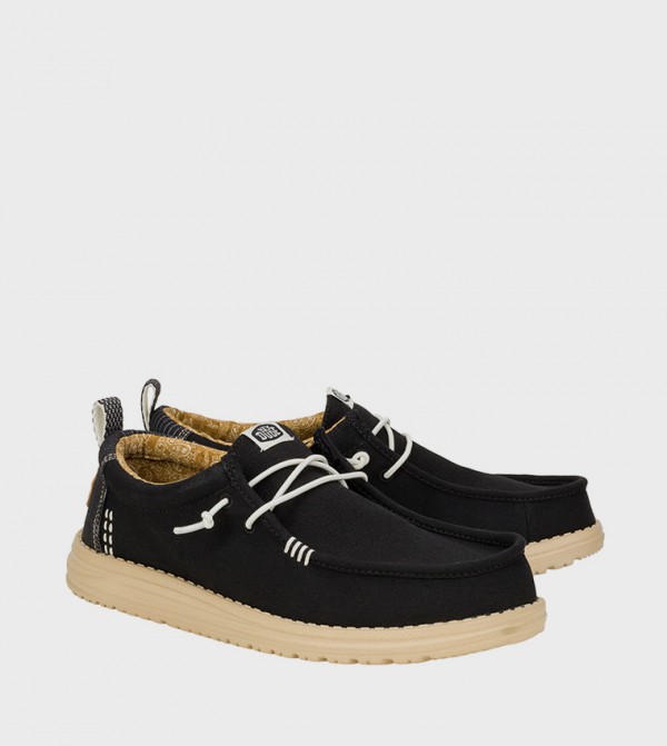 Wally Hickory Denim Slip-On Shoes
