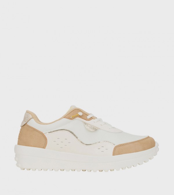 HAYDEN Shine Lace-Up Sneakers