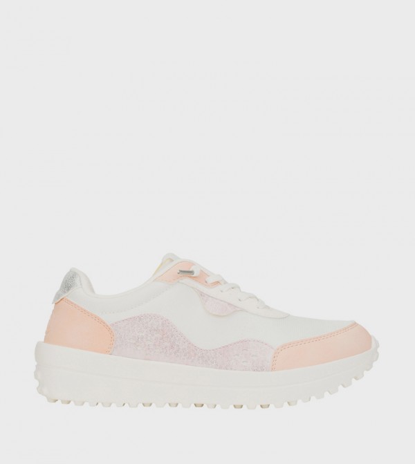 HAYDEN Shine Lace-Up Sneakers