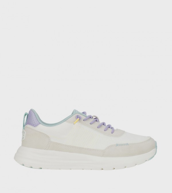HAYDEN Color Block Lace-Up Sneakers