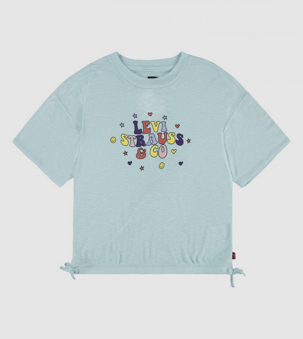 Meet & Greet Cinched Printed T-Shirt