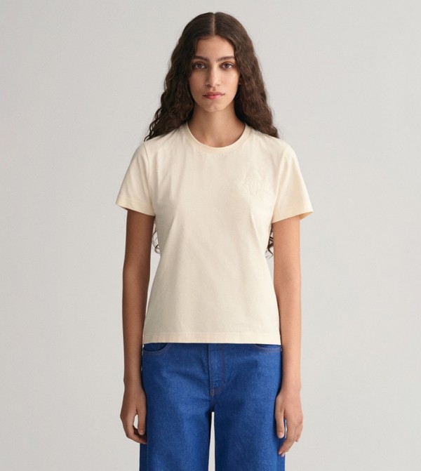 Tonal Shield Regular Fit Top