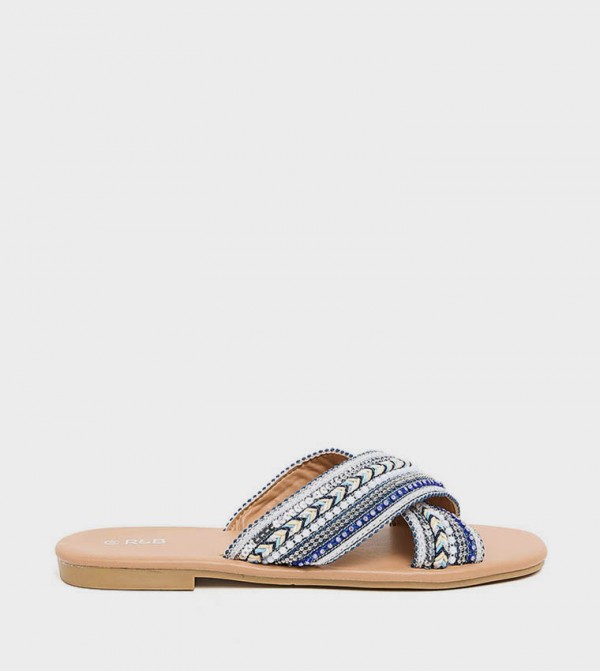Embellished Flat Sandals
