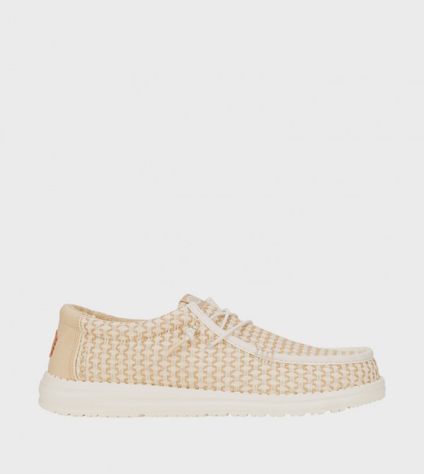 WALLY Woven Jute Slip-On Shoes