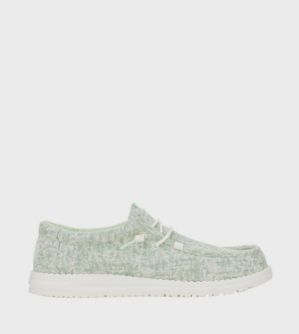 WALLY Surf Washed Slip-On Shoes