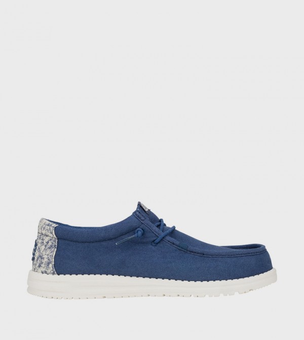 WALLY Surf Print Detail Slip-On Shoes