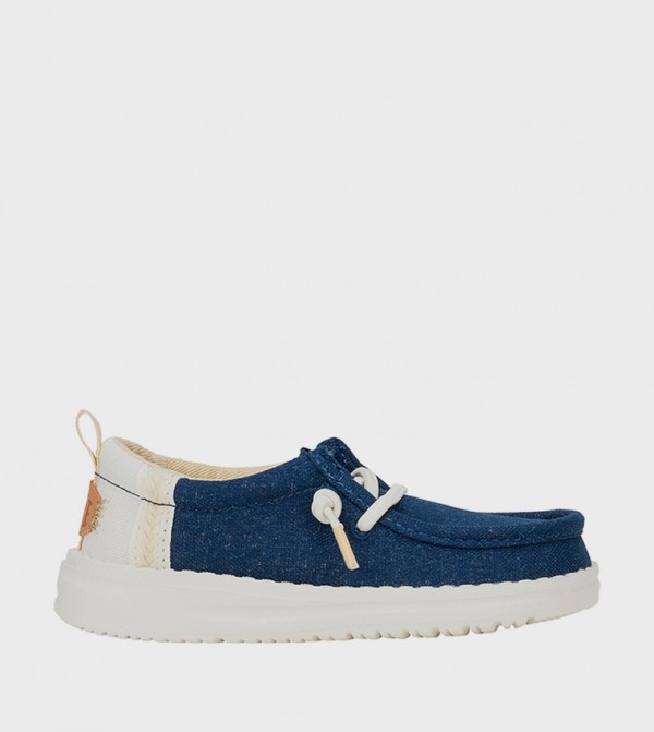 WALLY Toddler Summer Linen Slip-On Shoes