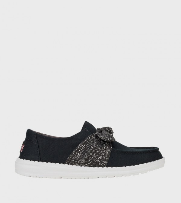 WENDY Bow Detail Essentials Slip-On Shoes