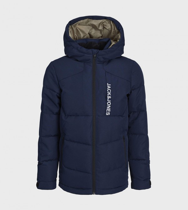 Calvin klein jeans store hooded down jacket