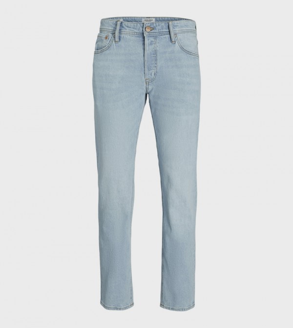 Faded Tapered Fit Jeans