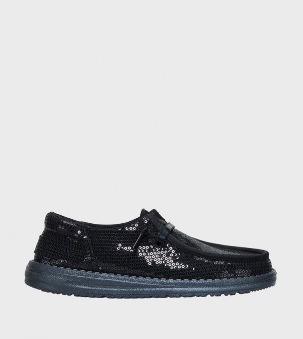 WENDY Funk Mono Sequined Slip-On Shoes