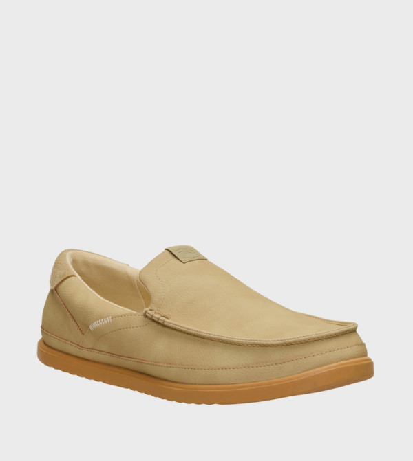 HARBOR Logo Detail Slip-On Loafers