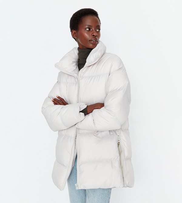 Oversized hotsell white jacket