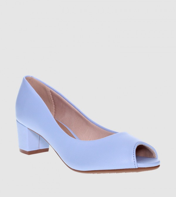 ALAYA Peep Toe Pumps
