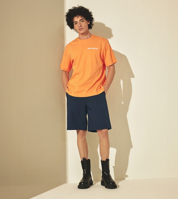 SUNNY Hybrid Pocket Detail T-Shirt 