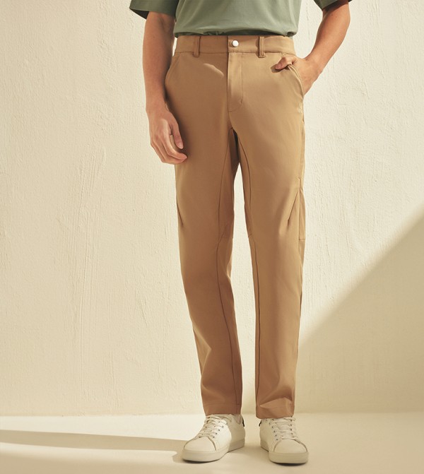 RJ Solid Regular Fit Chinos