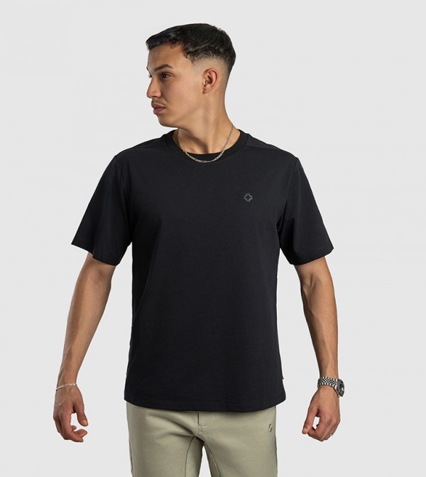OCEAN UV+ Logo Detail T-Shirt