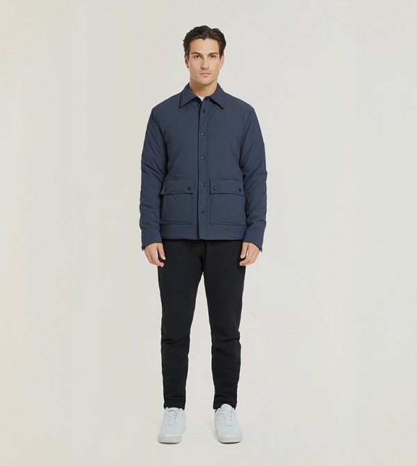 LOUIS Pocket Detail Padded Jacket
