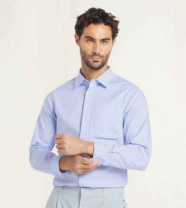 LAWRENCE Regular Fit Long Sleeves Oxford Shirt