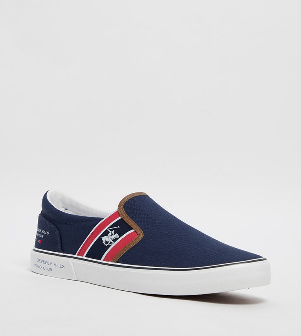 Logo Detail Slip-On Shoes