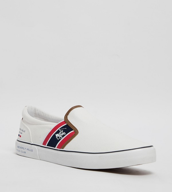 Logo Detail Slip-On Shoes