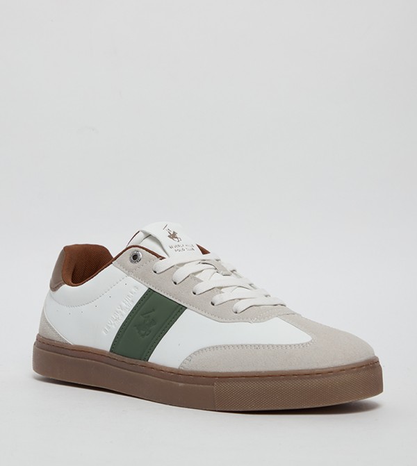 Color Block Lace Up Sneakers