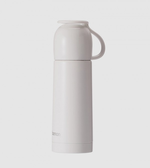 White 2024 thermo flask