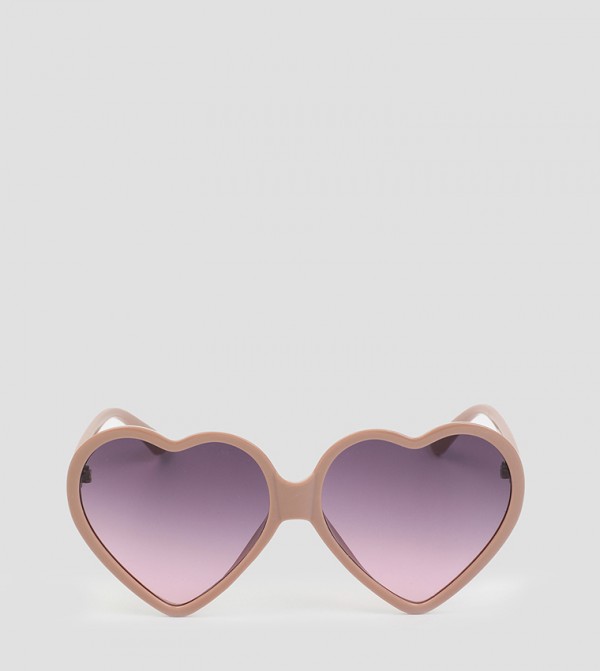 Gucci pink heart sunglasses best sale