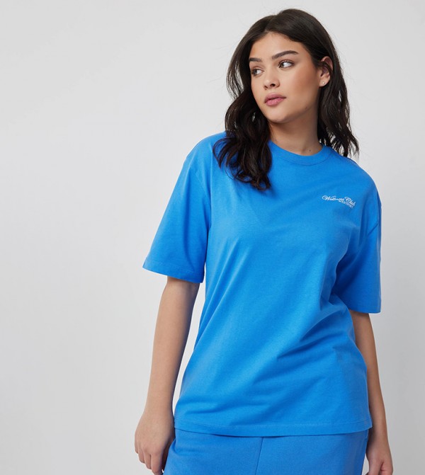 Printed Crew Neck T-Shirt