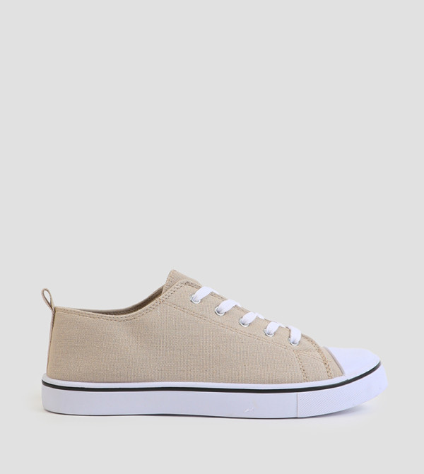 Lace-Up Canvas Shoes