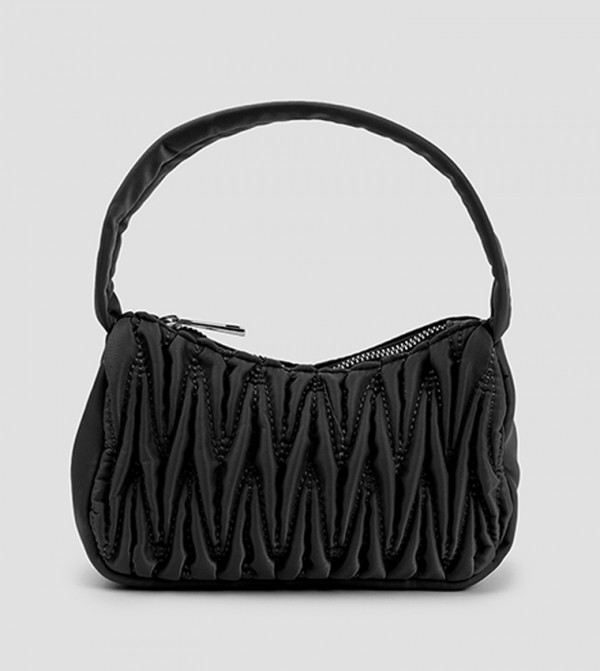 Ruched Shoulder Bag