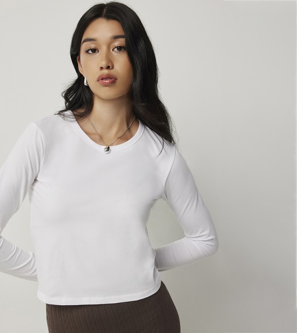 Solid Long Sleeves T-Shirt