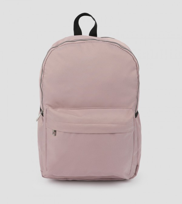 Canvas Zippered Backpack