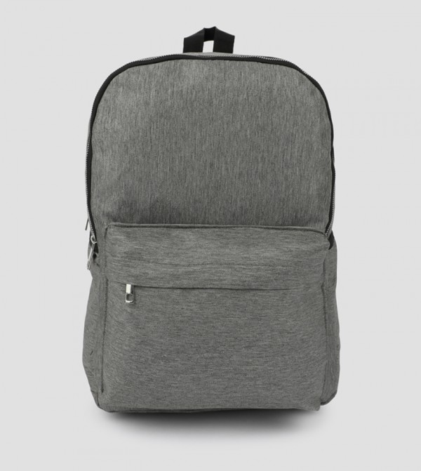 Canvas Zippered Backpack