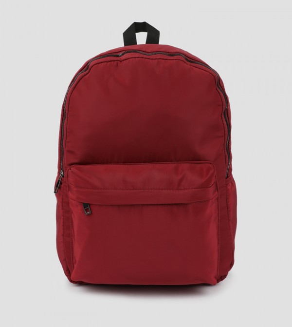 Canvas Zippered Backpack