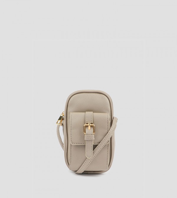 Textured Phone Crossbody Bag