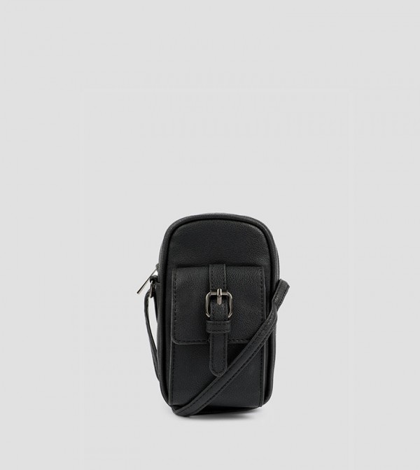 Textured Phone Crossbody Bag