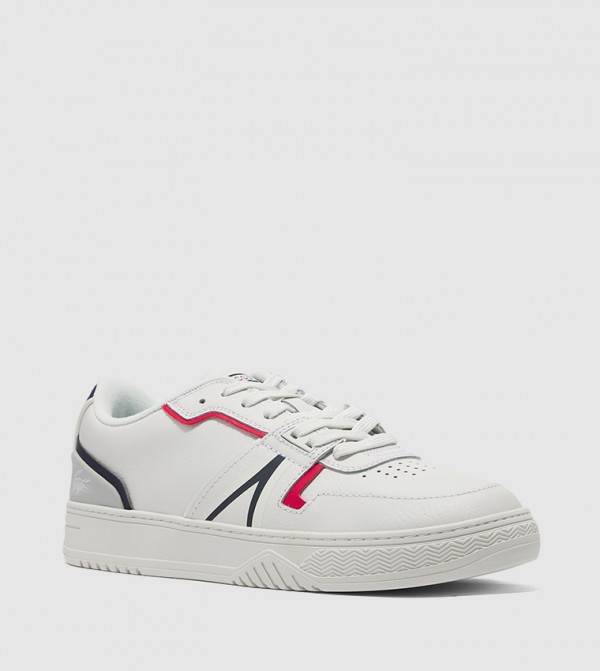 Lacoste off white shoes hotsell