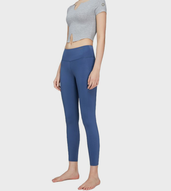 Solid Seamless Active Leggings