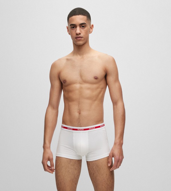 Pack of 3 Logo Detail Trunks