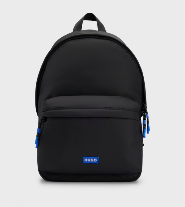 Logo Label Twill Backpack