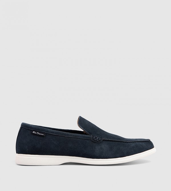 AMARILLO Solid Suede Loafers