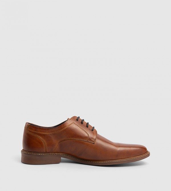 PETHICK Cow Leather Derby Shoes
