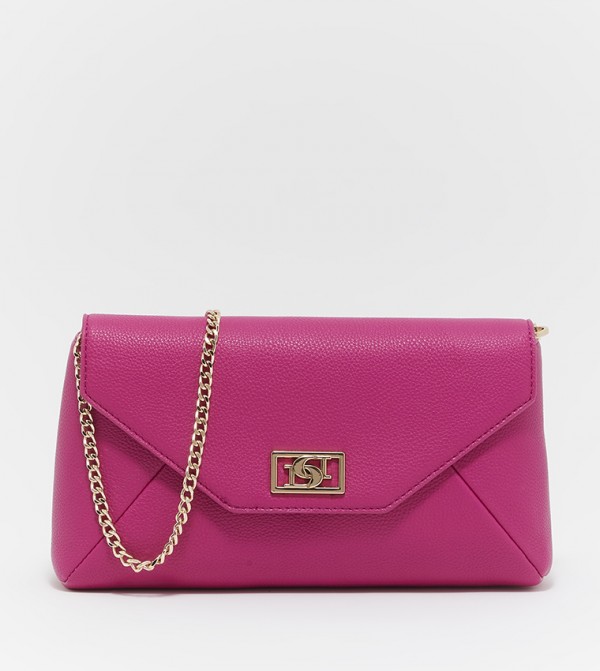 Dune blush clutch on sale bag