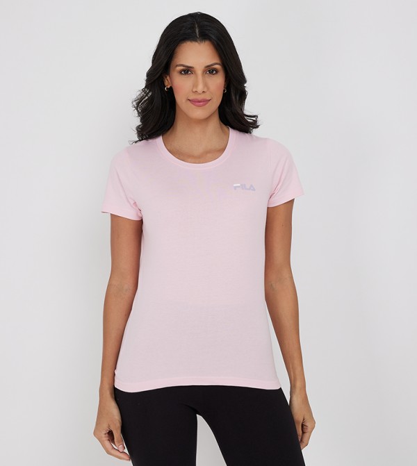 Logo Printed Active T-Shirt