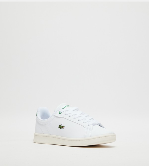 Lacoste white clearance leather sneakers